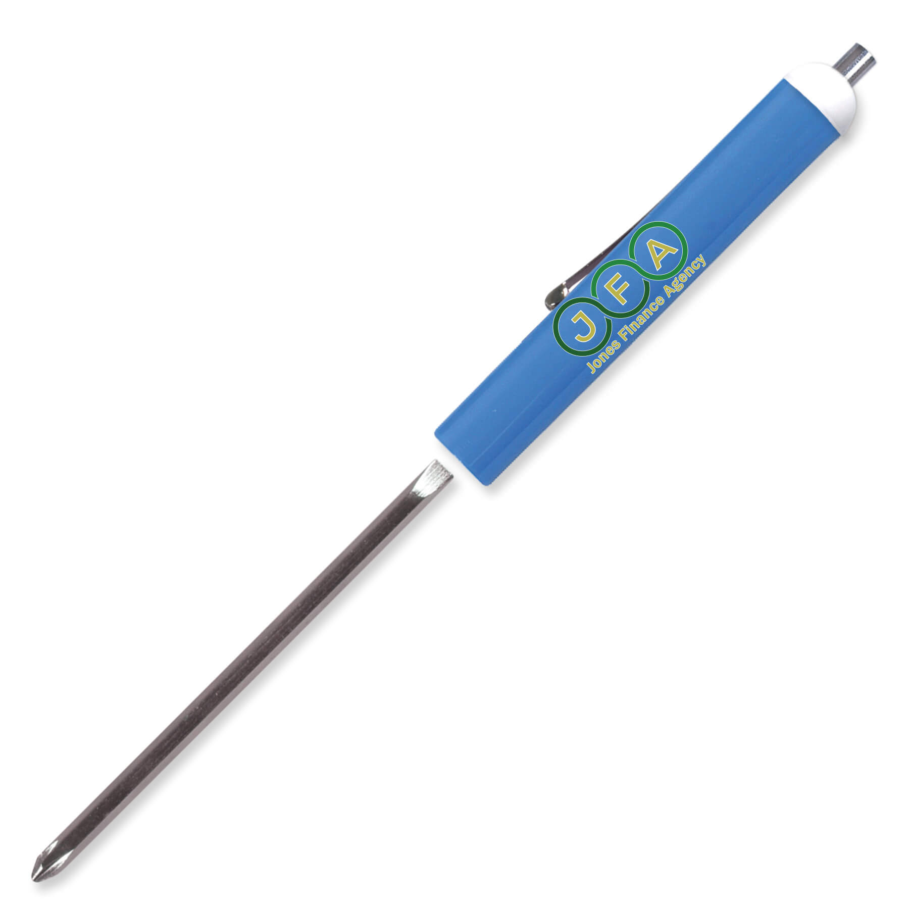 Pocket Screwdriver Reversible Flat Blade + Magnet Top 9
