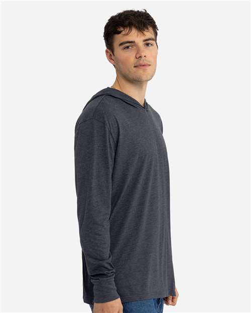 Unisex CVC Hoodie Long Sleeve T-Shirt - 6221 16