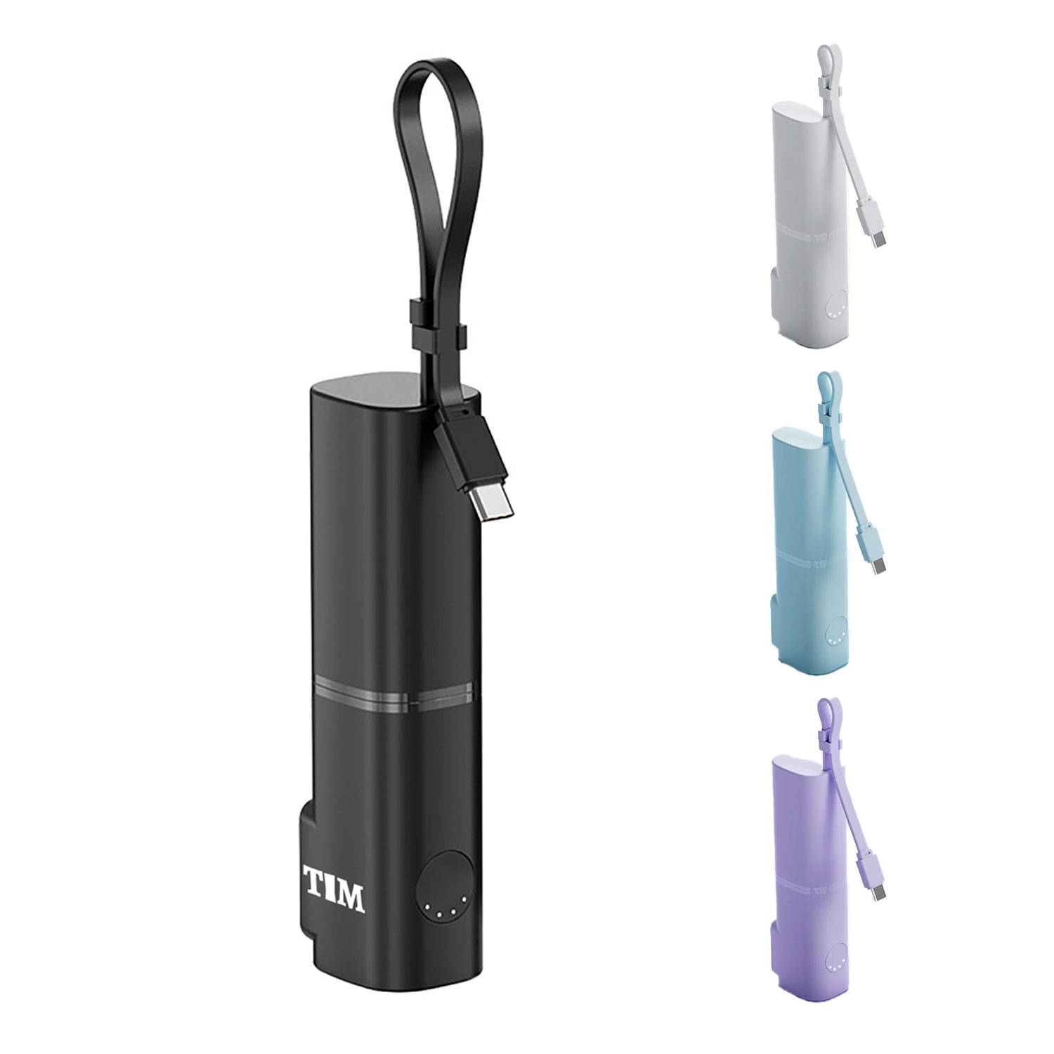 Mini 3-in-1 Fast Charging Power Bank with Foldable Charger 2