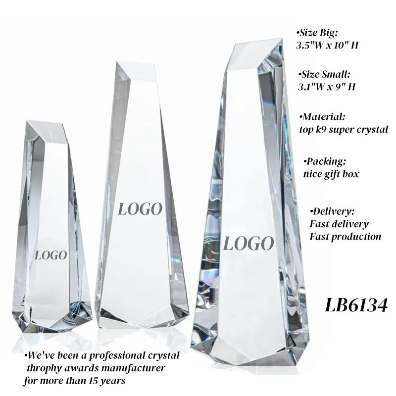 Cube Crystal Trophy Award Manufacturer 2