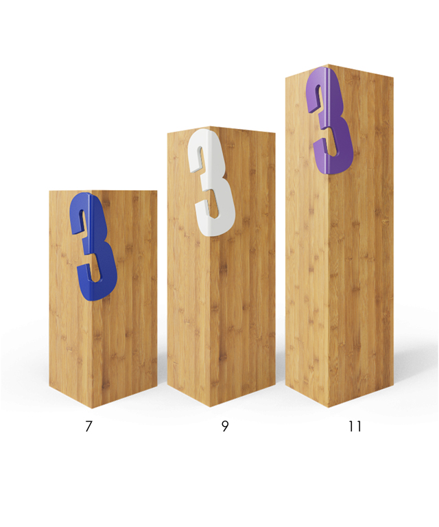 Square Bamboo 50