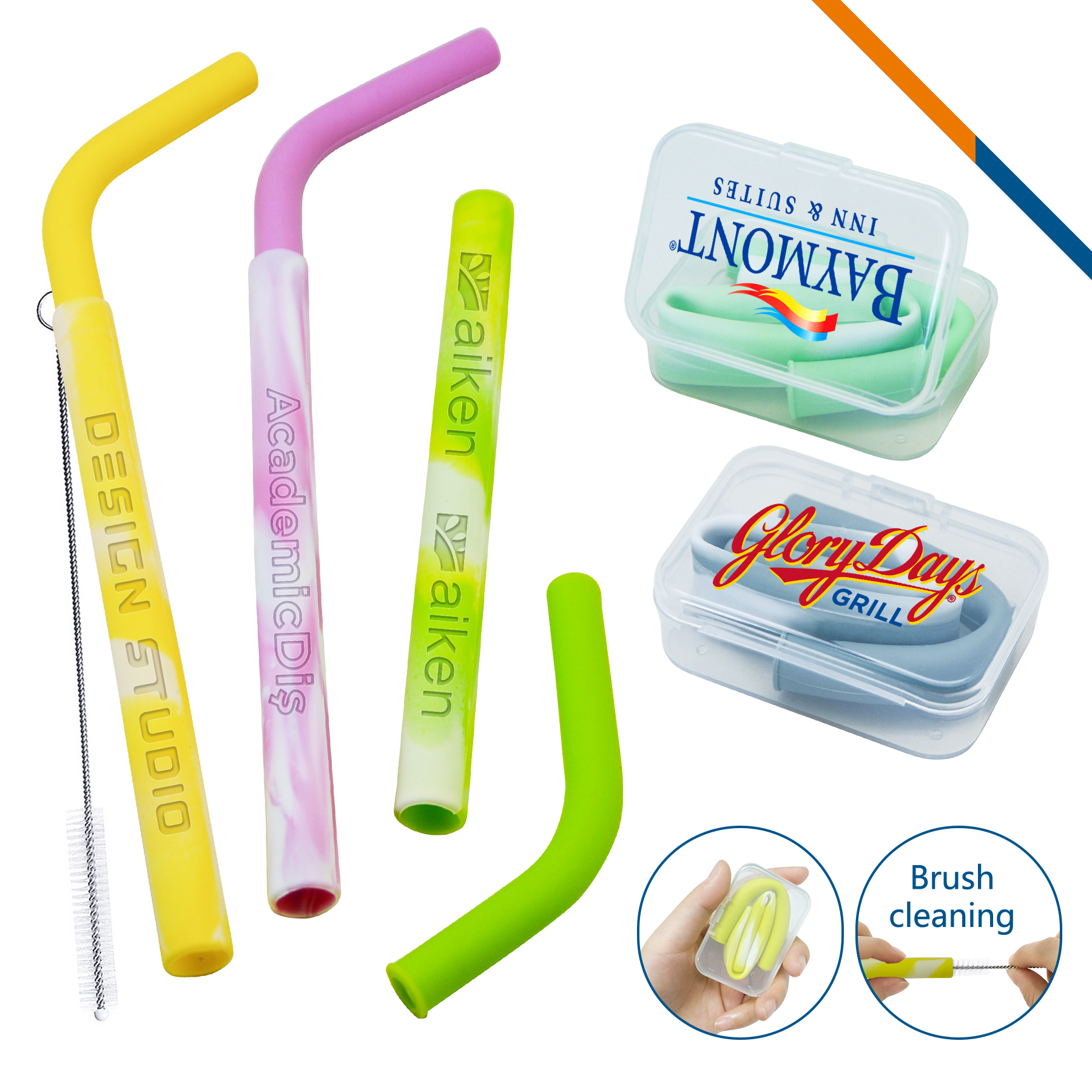 Spirit Silicone Straws 3