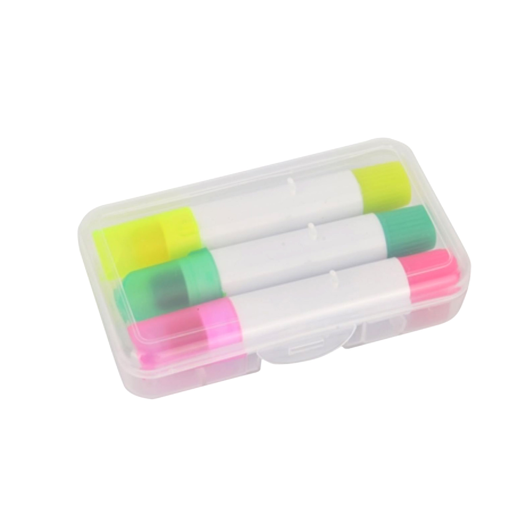 3 Piece Gel Highlighter gift Set w/Case 1