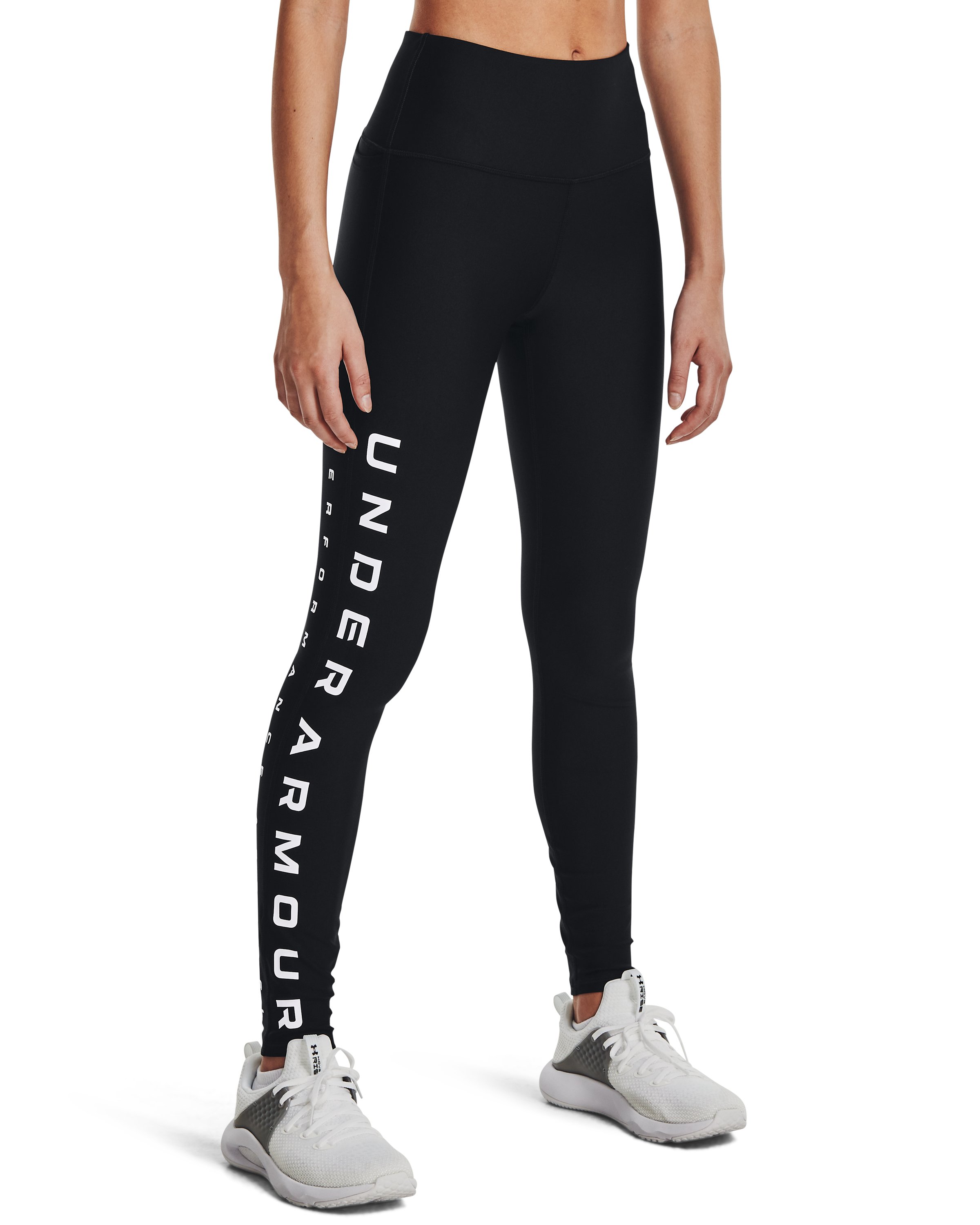 HeatGear No-Slip Waistband Women's Full-Length Leggings 2