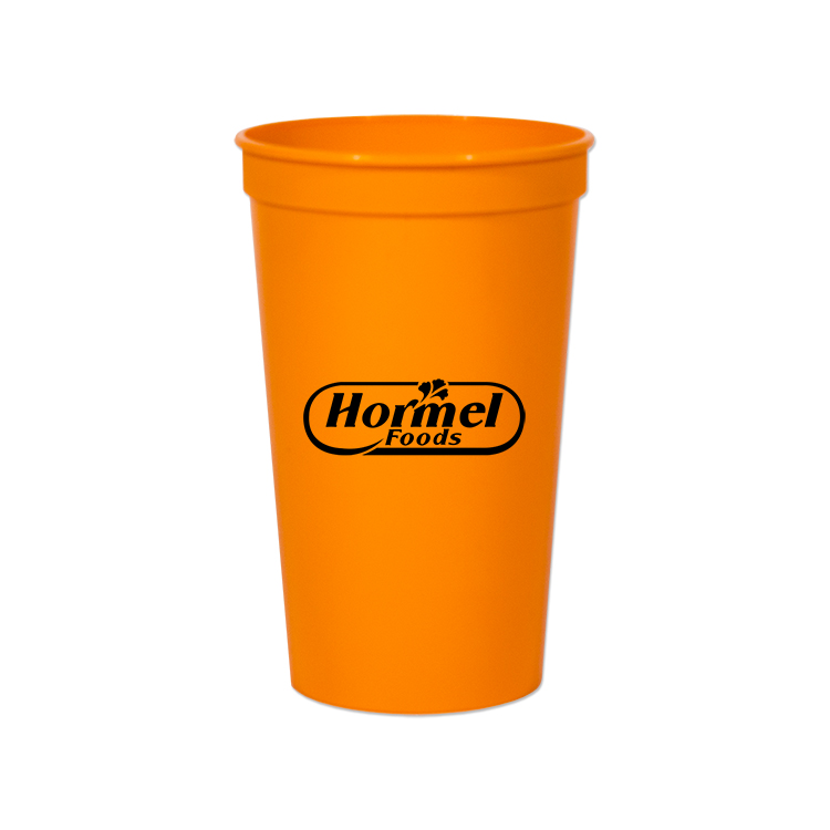 22 Oz. Smooth Colored Stadium Cup 19