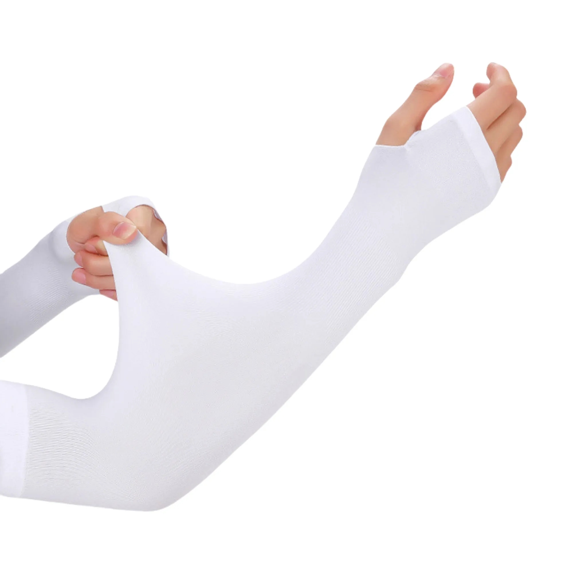 Summer Nylon UV Protection Cooling Arm Sleeves 3