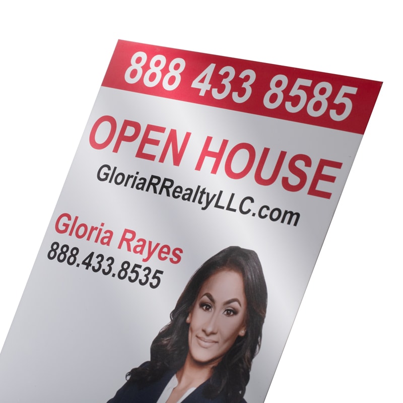 Custom 18" X 12" Vertical Yard Signs 18