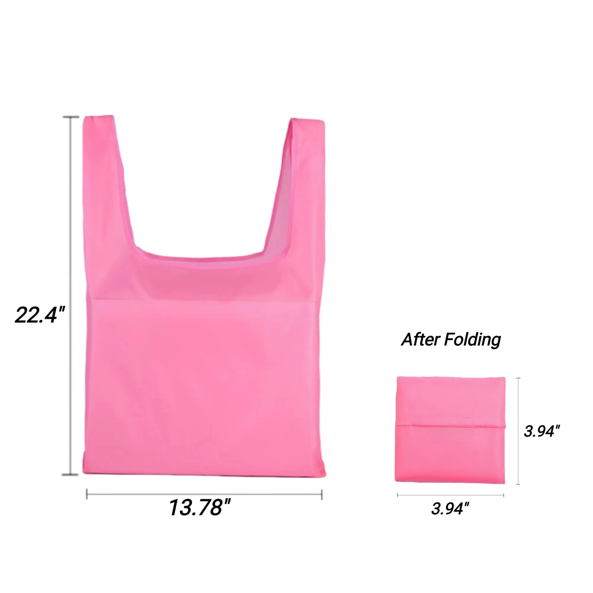 210D Foldable Waterproof Shopping Tote Bag 4
