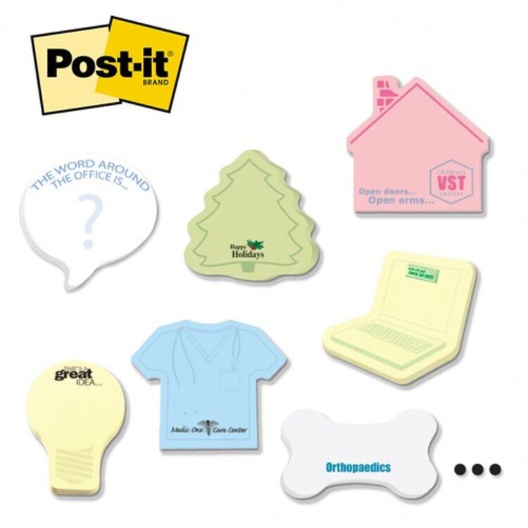 Post-it® Custom Printed Notes Shapes — Large - 25 sheet 2