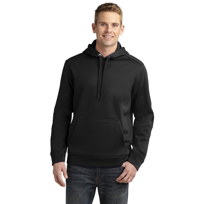Sport-Tek Repel Fleece Hooded Pullover. 7