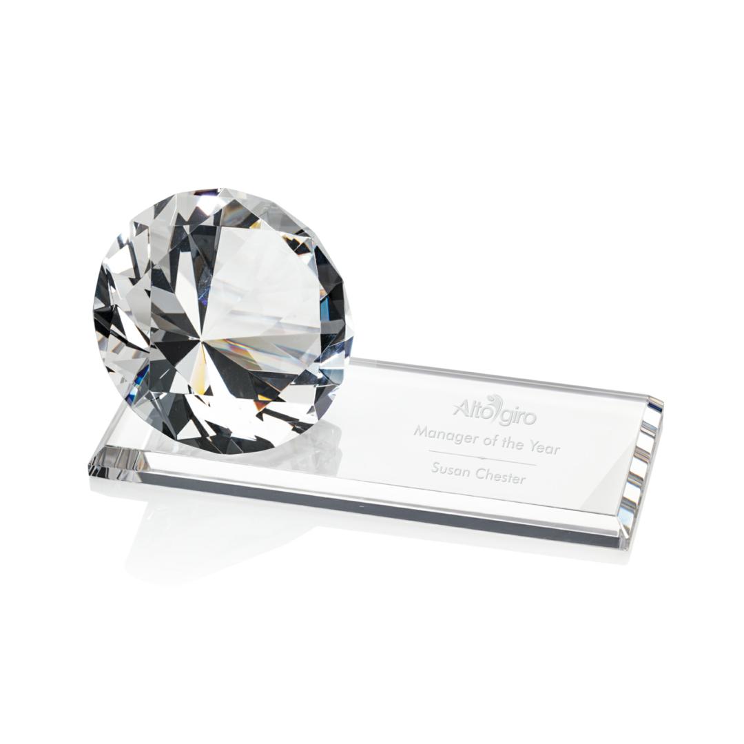 Gemstone Award on Starfire - Diamond 5