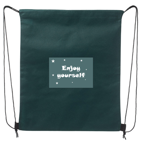 Non-Woven Polypropylene Drawstring Bag - 14.5"W x 17.5"H 2