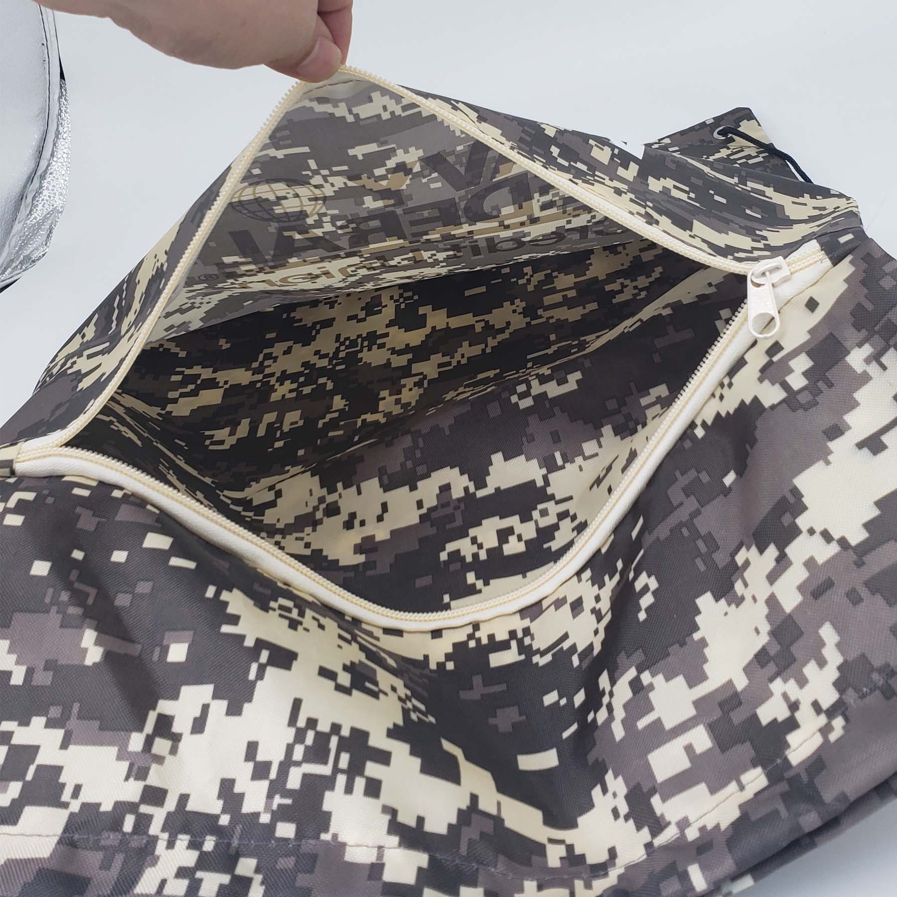 Digital Camo Drawstring Backpack 2