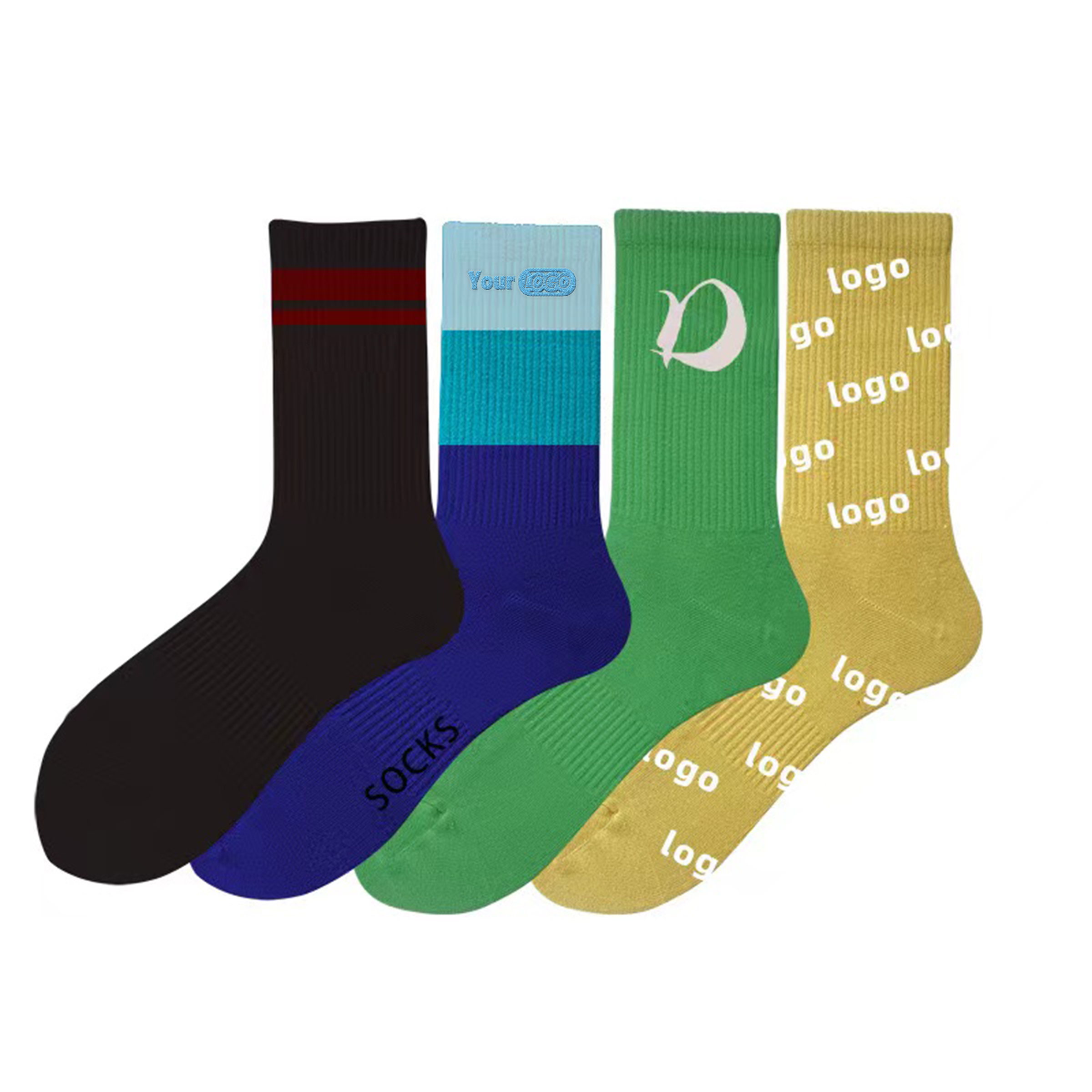 Cotton Comfortable Custom Socks 3