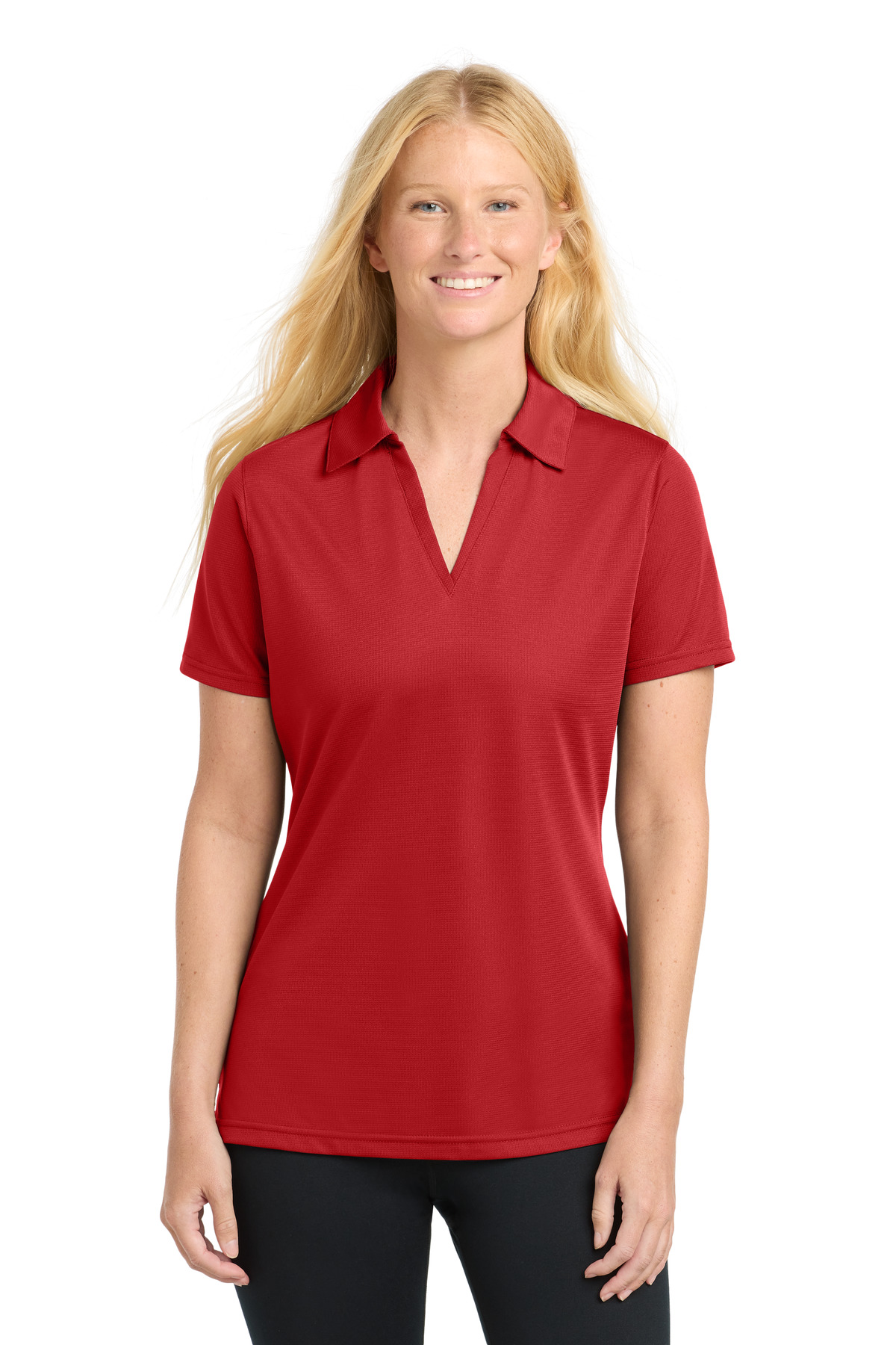 Sport-Tek Women's PosiCharge Active Textured Polo. LST690 55