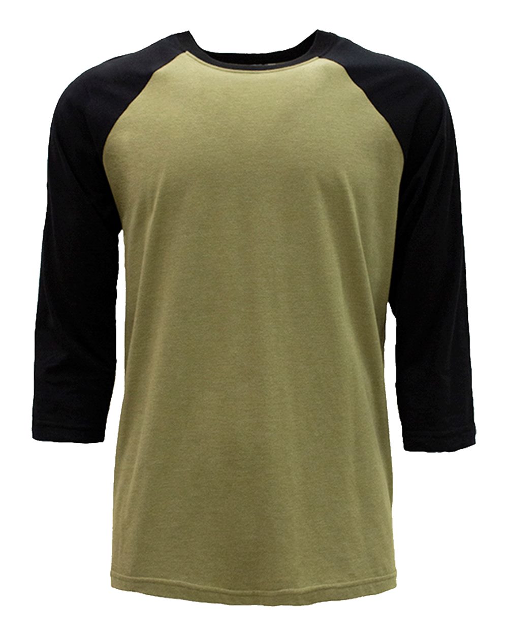 Unisex CVC Three-Quarter Sleeve Raglan T-Shirt - 6251 7
