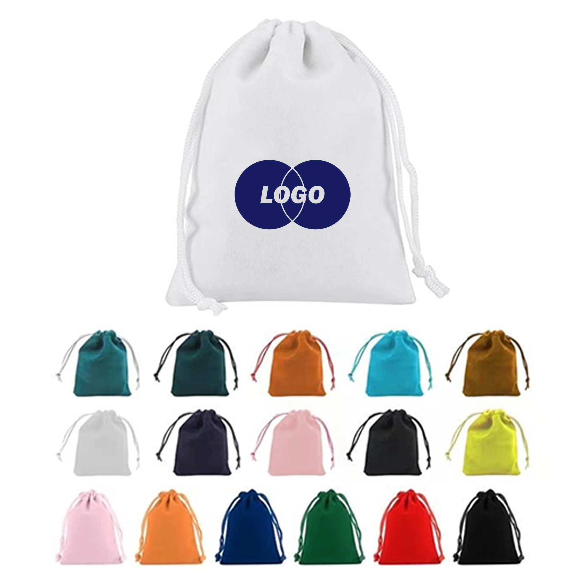 Portable Soft Mini Drawstring Jewelry Gift Bag 4
