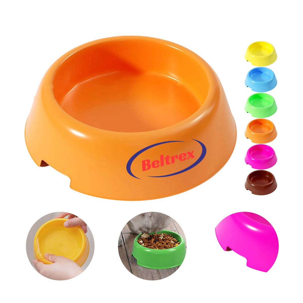Wear Resistant Plastic Bowl for Safe Pet Feeding 11