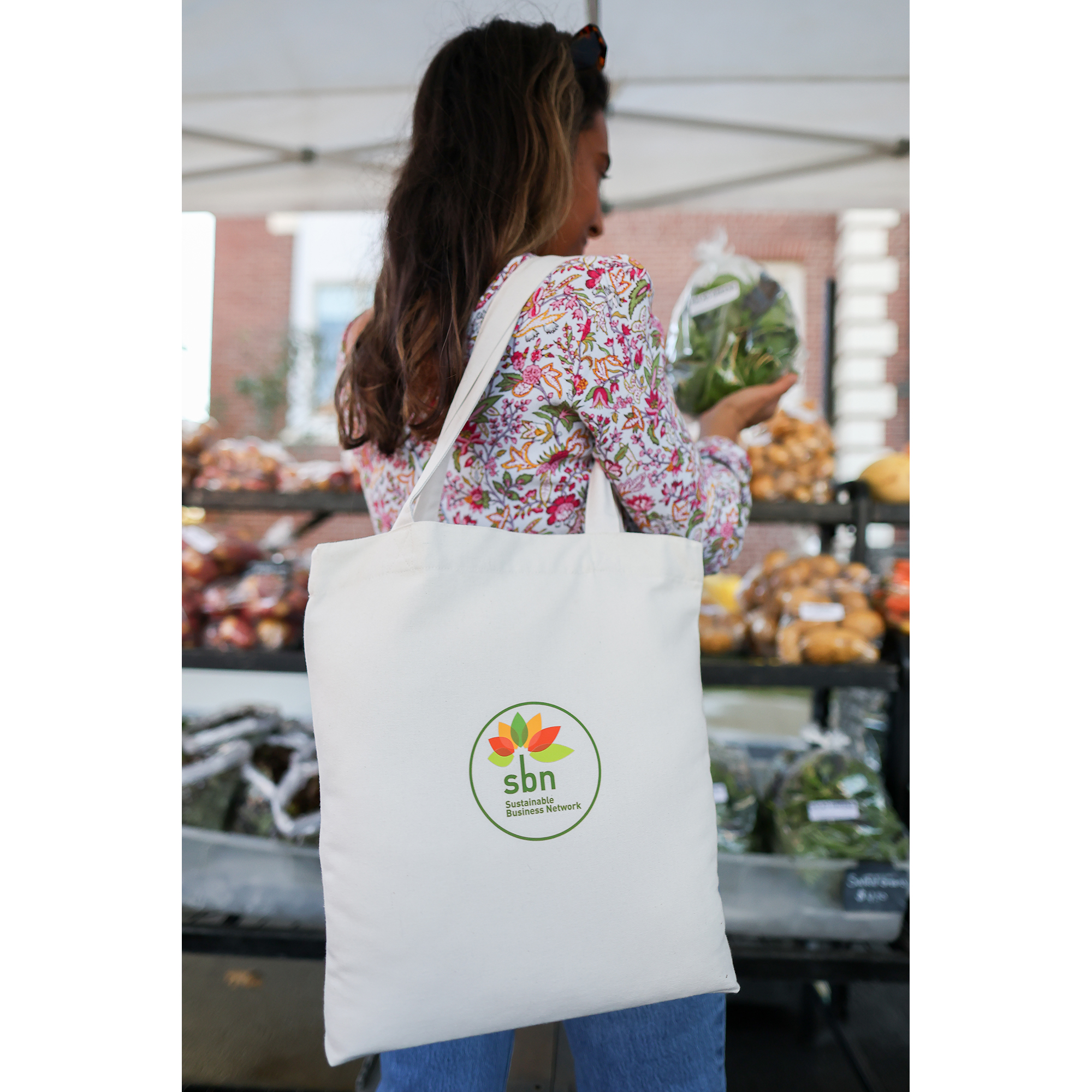 Recycled Cotton Gusset Bottom Tote - AWARE™ 9