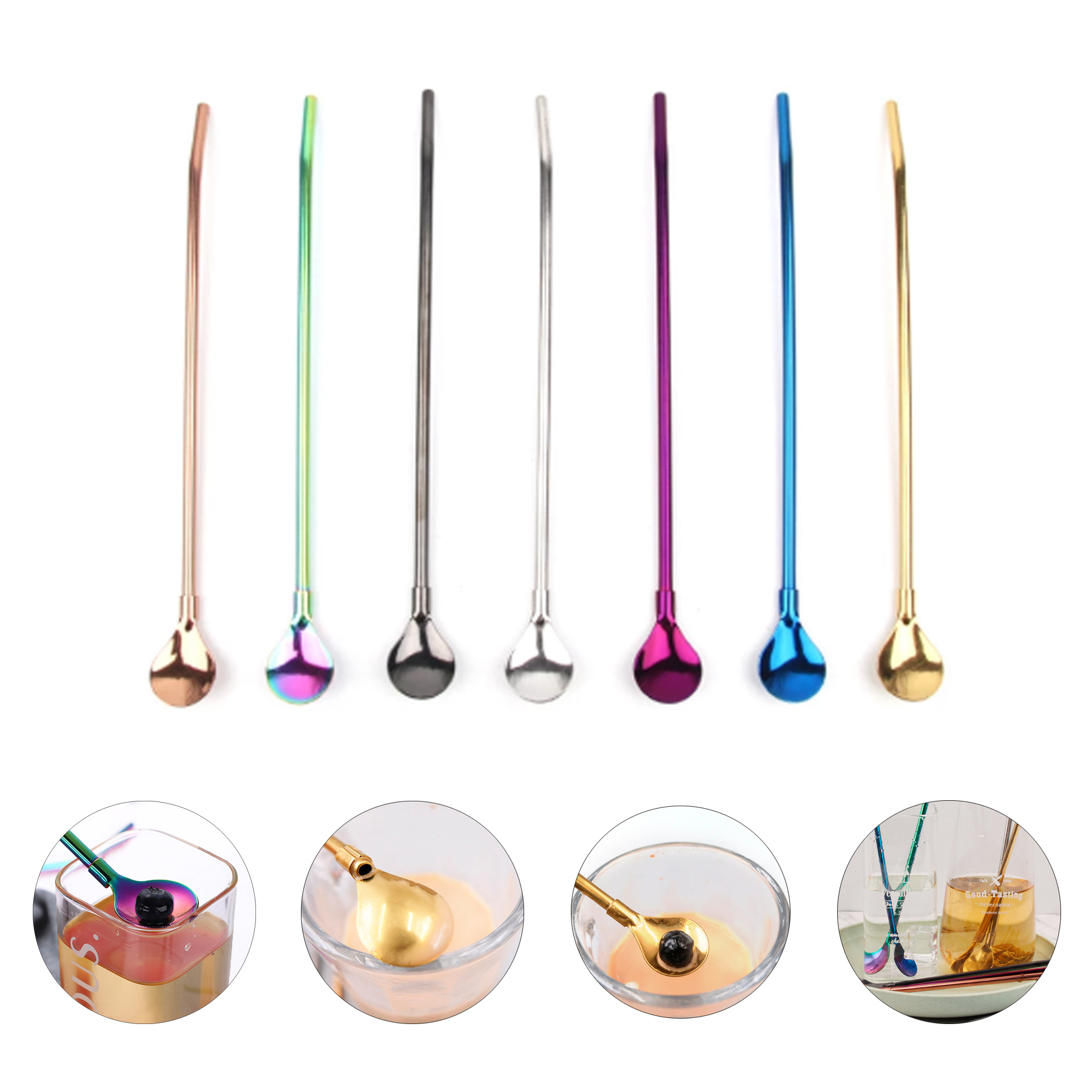 2 in 1 Stainless Steel Drinking Straw 5