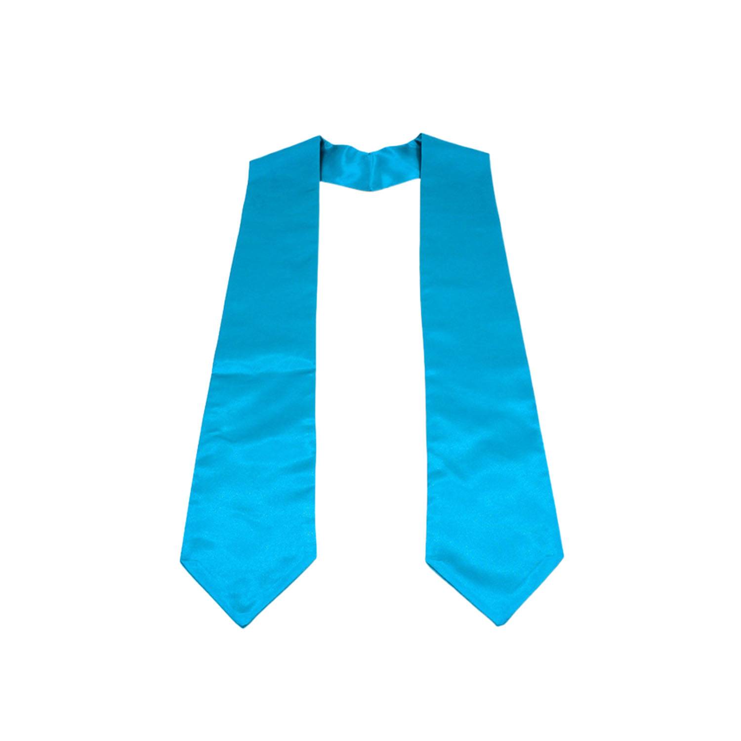 60in Soft Elegant Durable Polyester Graduation Stole 2