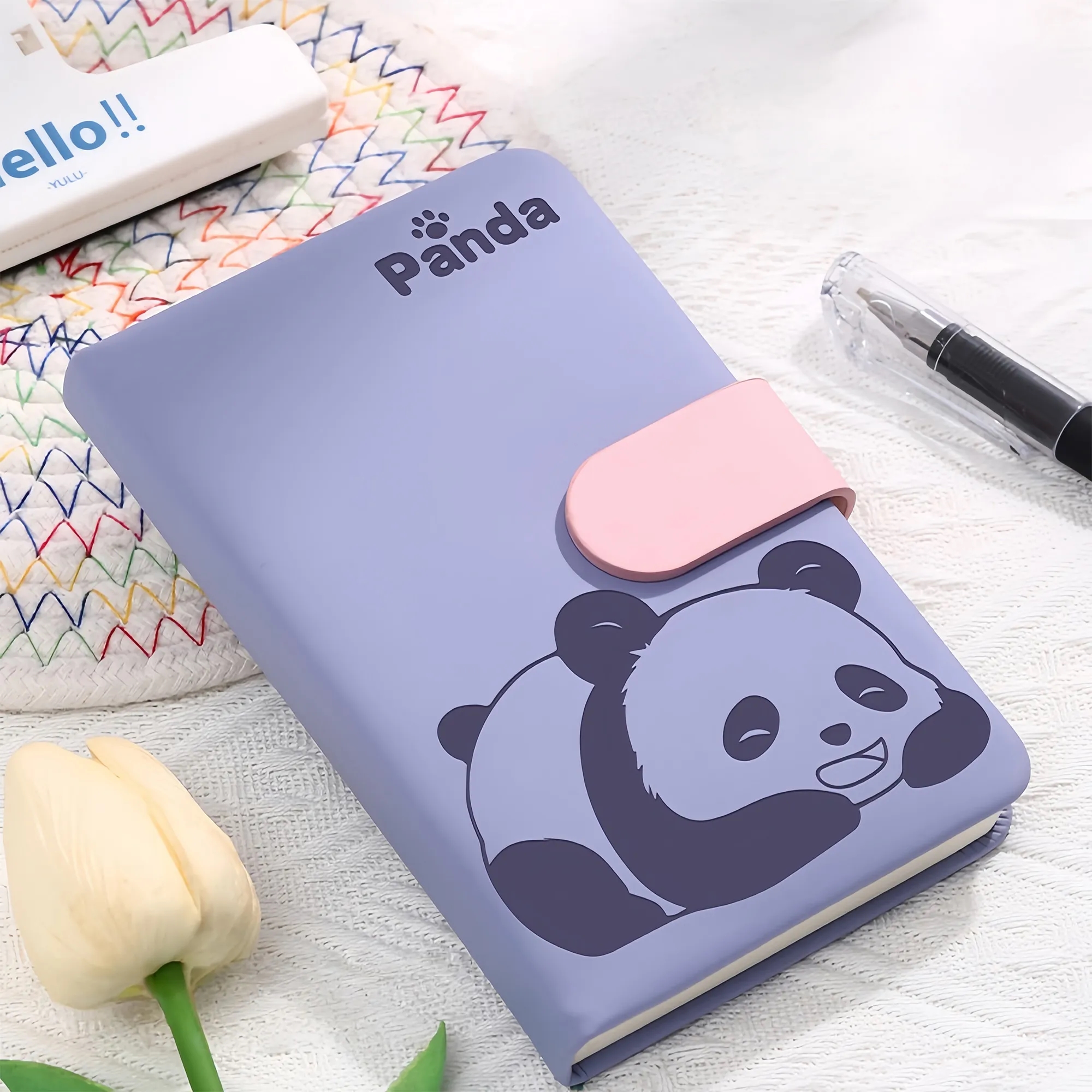 A6 Mini Panda Notebook Portable Soft Cover 6
