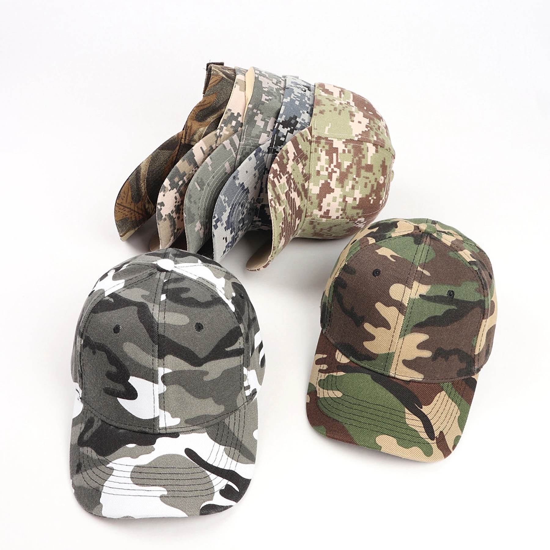 6 Panel Structured Cotton Cap 3