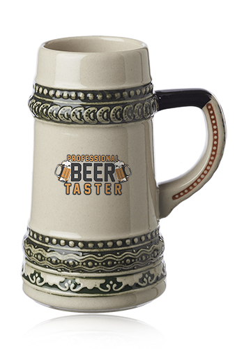 2 oz. Bremen Mini Ceramic Beer Mug Shooters 6