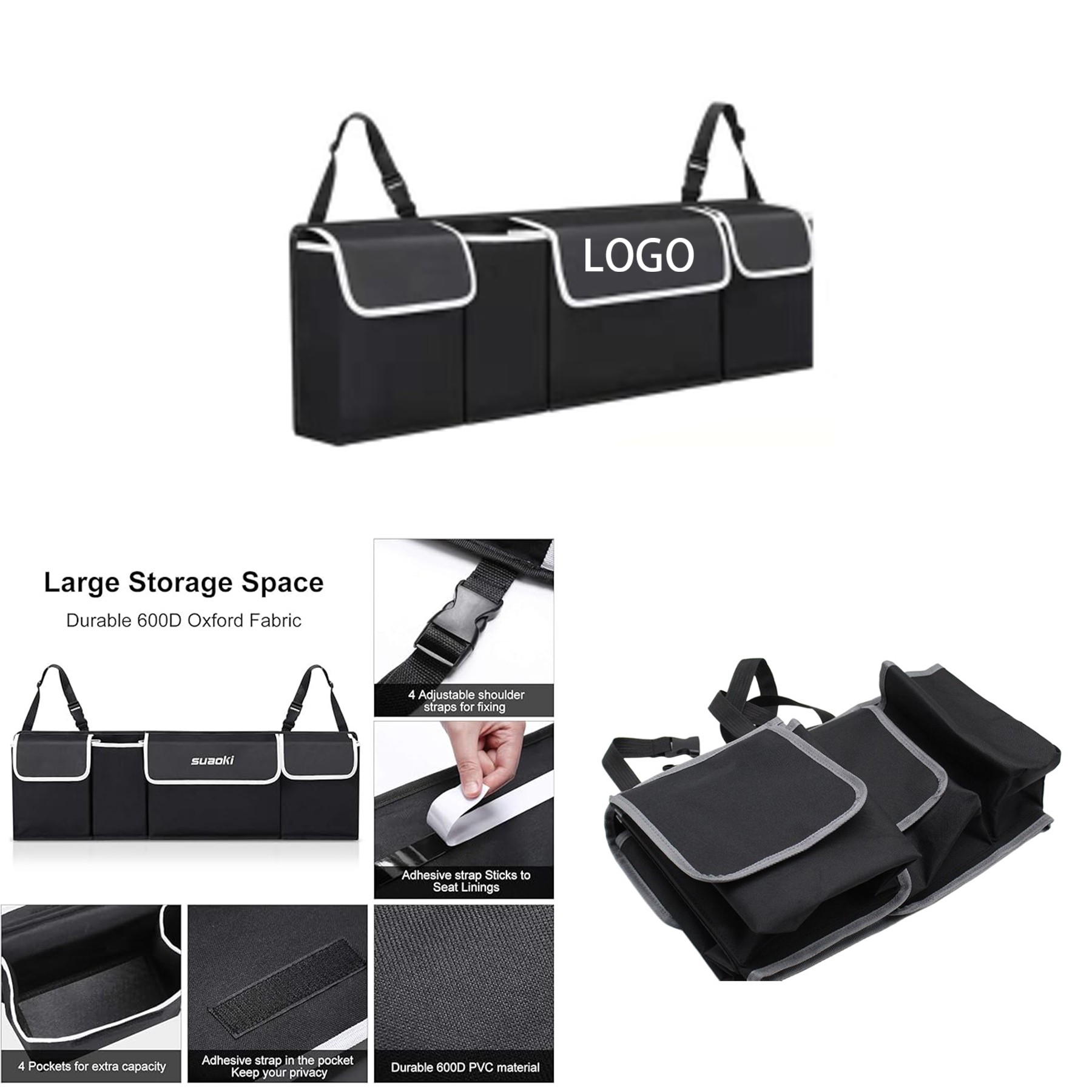 Backseat Hanging Car Trunk Organizer