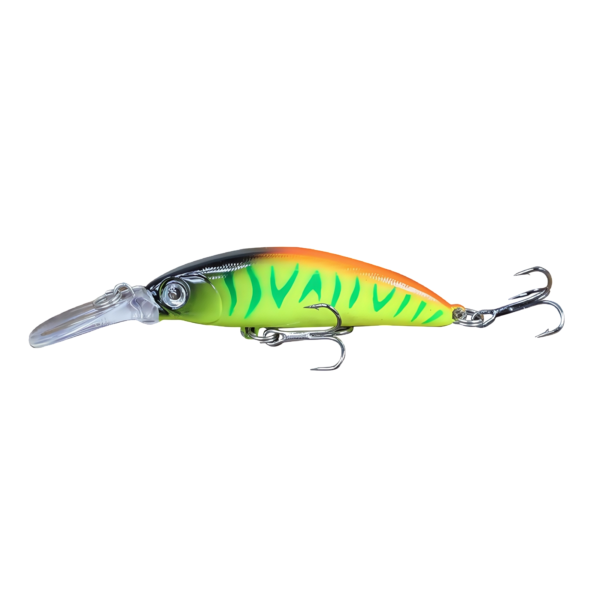 70mm 6g Diving Minnow Hard Lure with Long Lip for Long Casting Bass Pike Fishing 4
