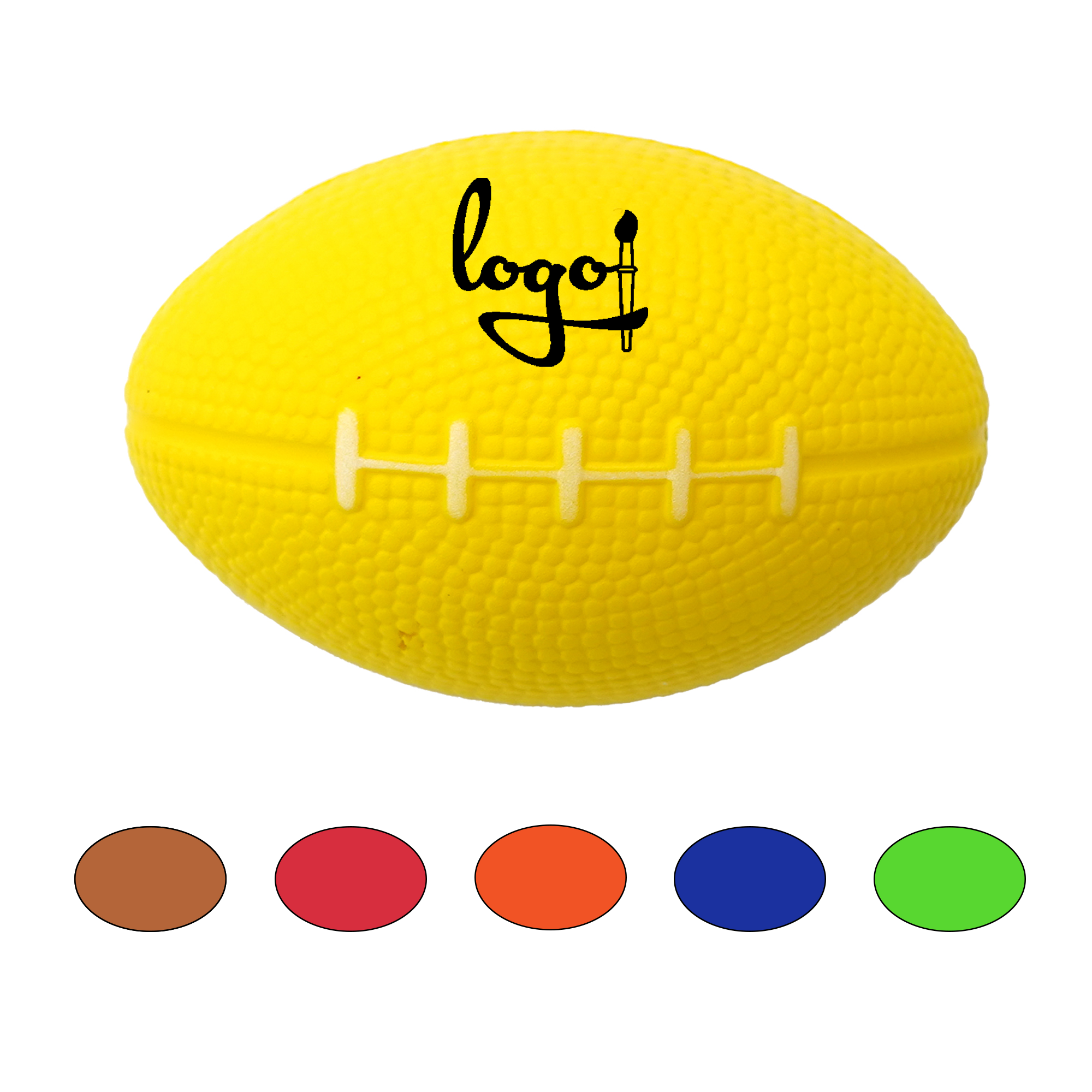 PU Foam Rugby Shap Stress Relief Ball 1