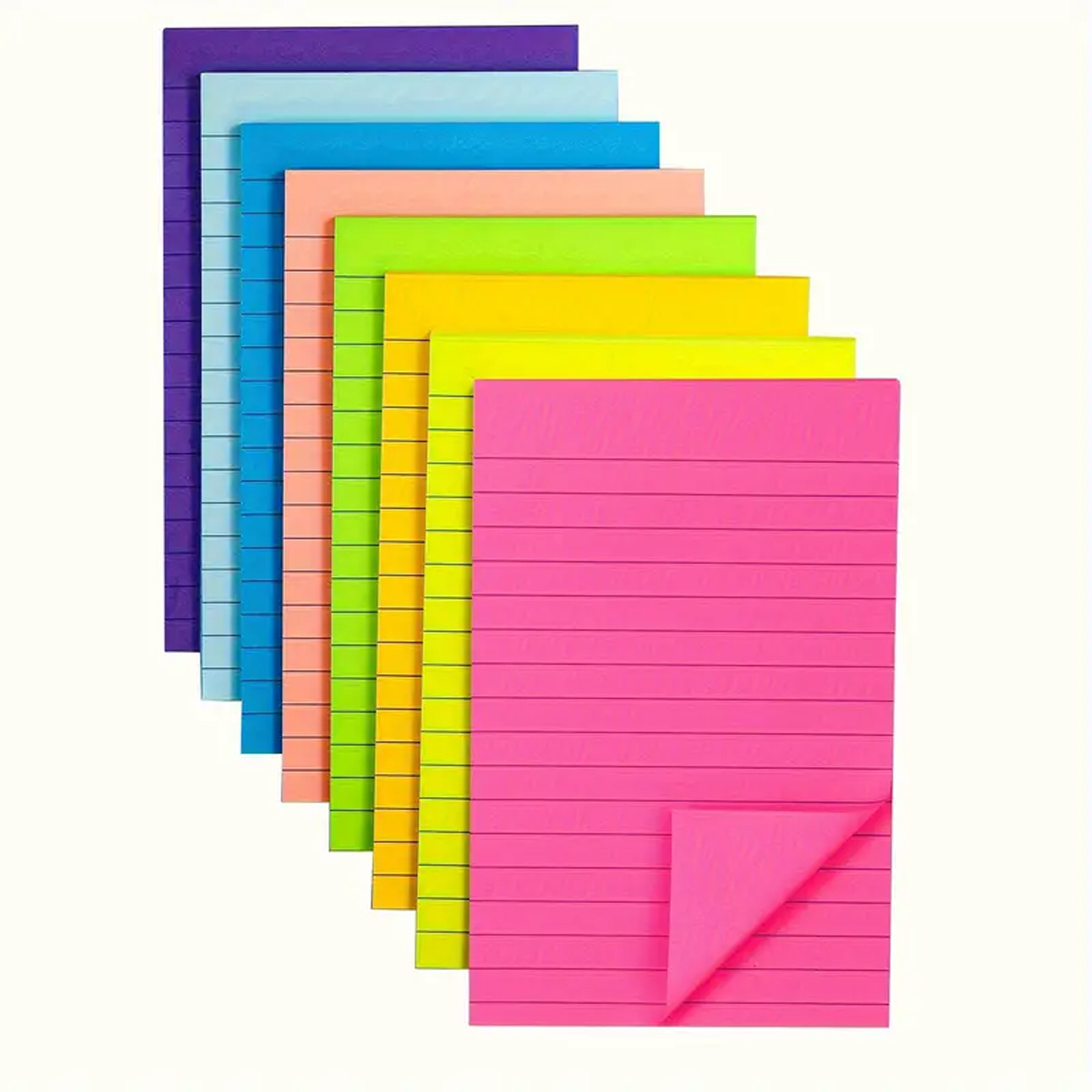 8 Colors Self Sticky Notes Pad 12