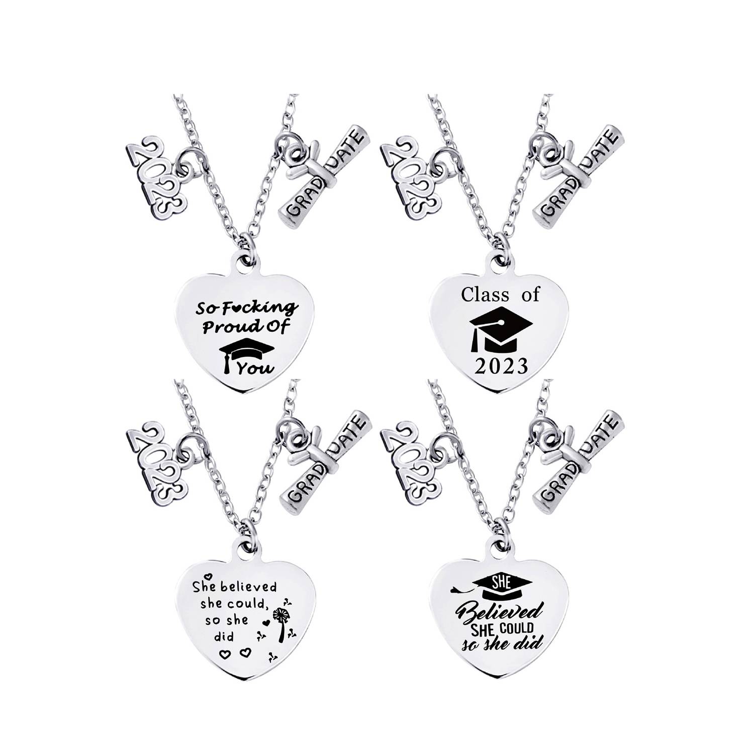 Customizable graduation Gift Necklace 3
