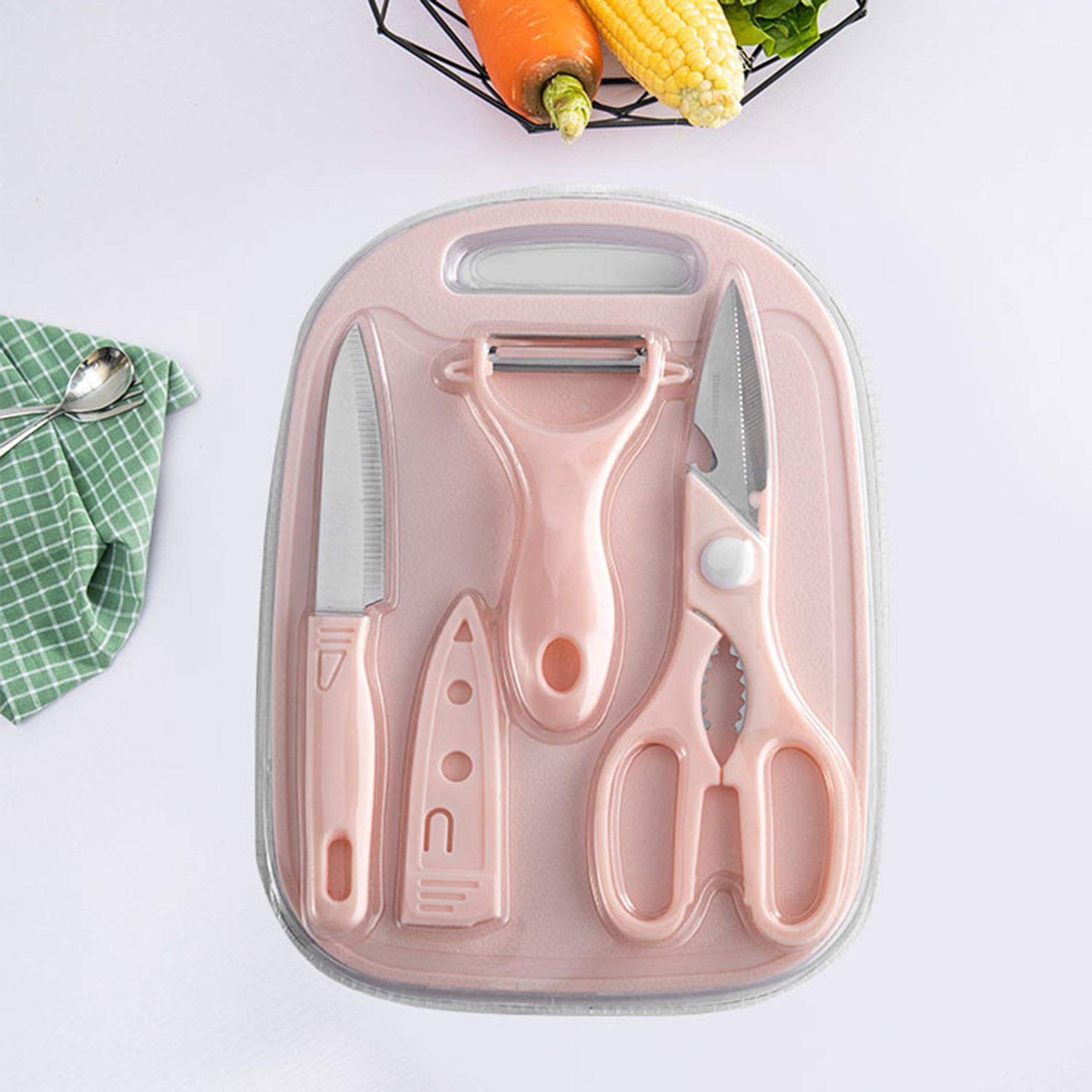 Kitchen Scissors Knives and Peeler Sets 3