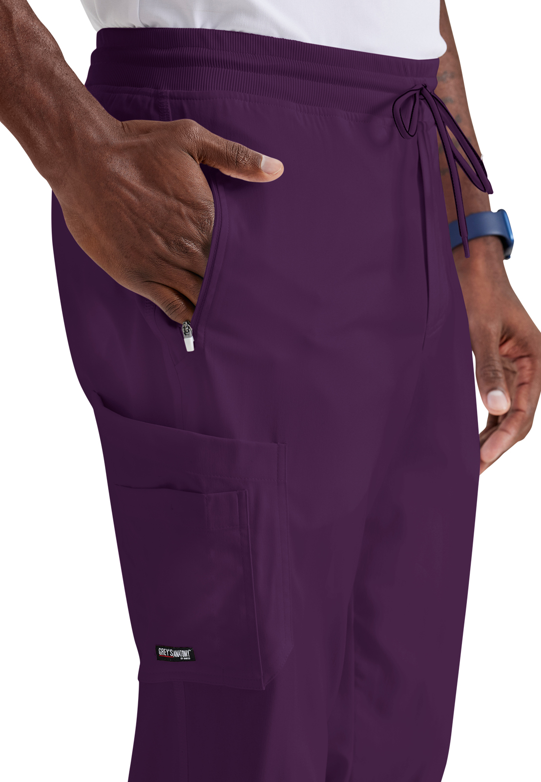 Grey's Anatomy Spandex Stretch - Men's Five-Pocket Murphy Jogger Scrub Pant 31