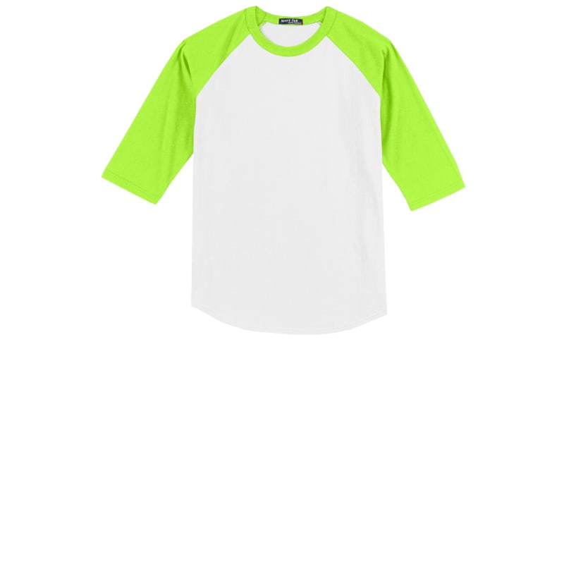 Sport-Tek Colorblock Raglan Jersey. 32