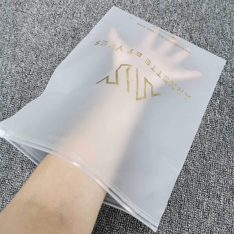 Frosted Reclosable Zipper Bags - 25 x 30 cm 5