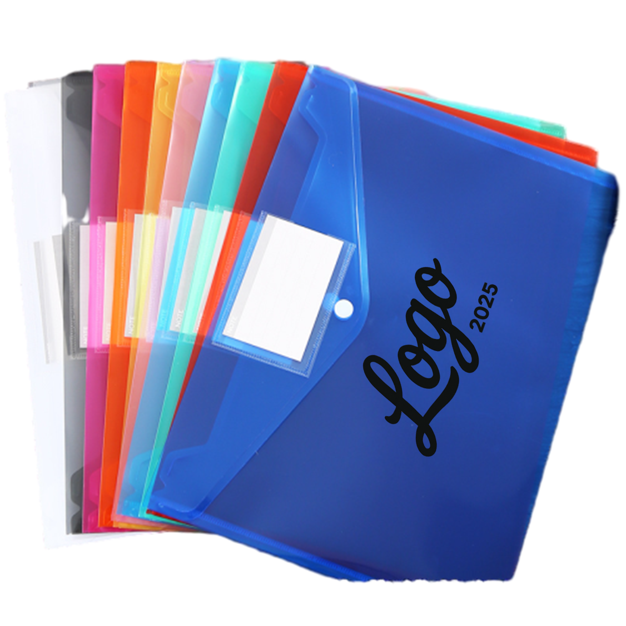 Waterproof And Durable Multi-Color Plastic Folder 2
