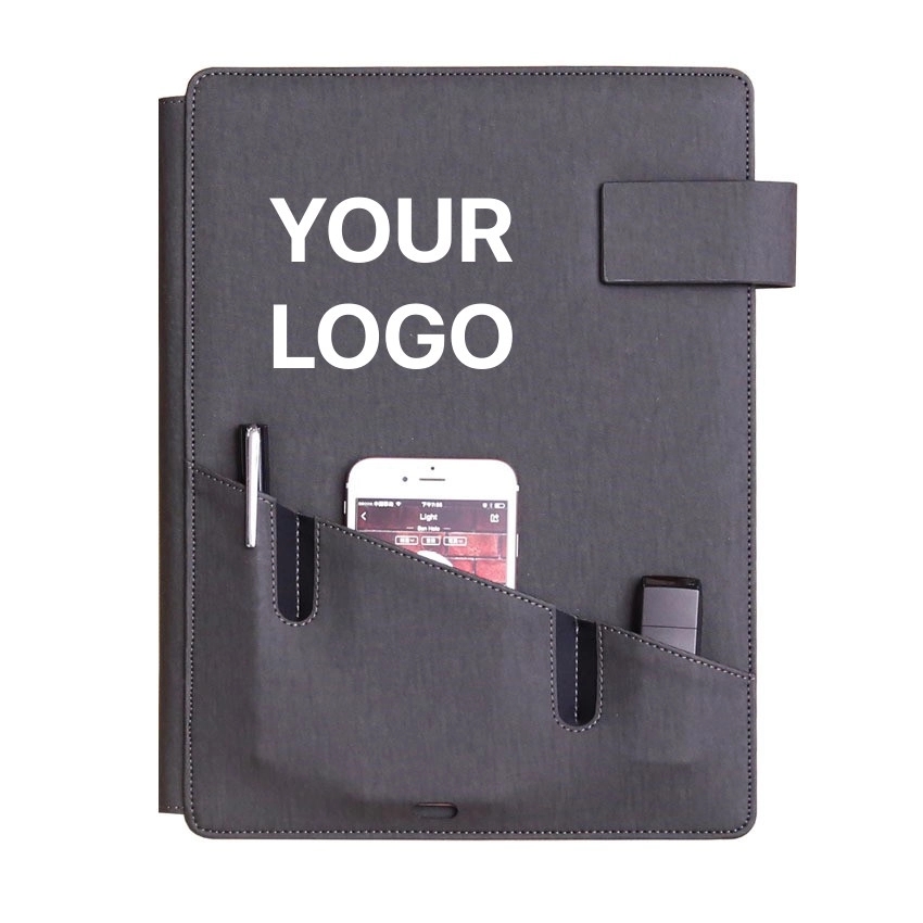 Basics Professional Padfolio With Phone Stand Portfolio 3