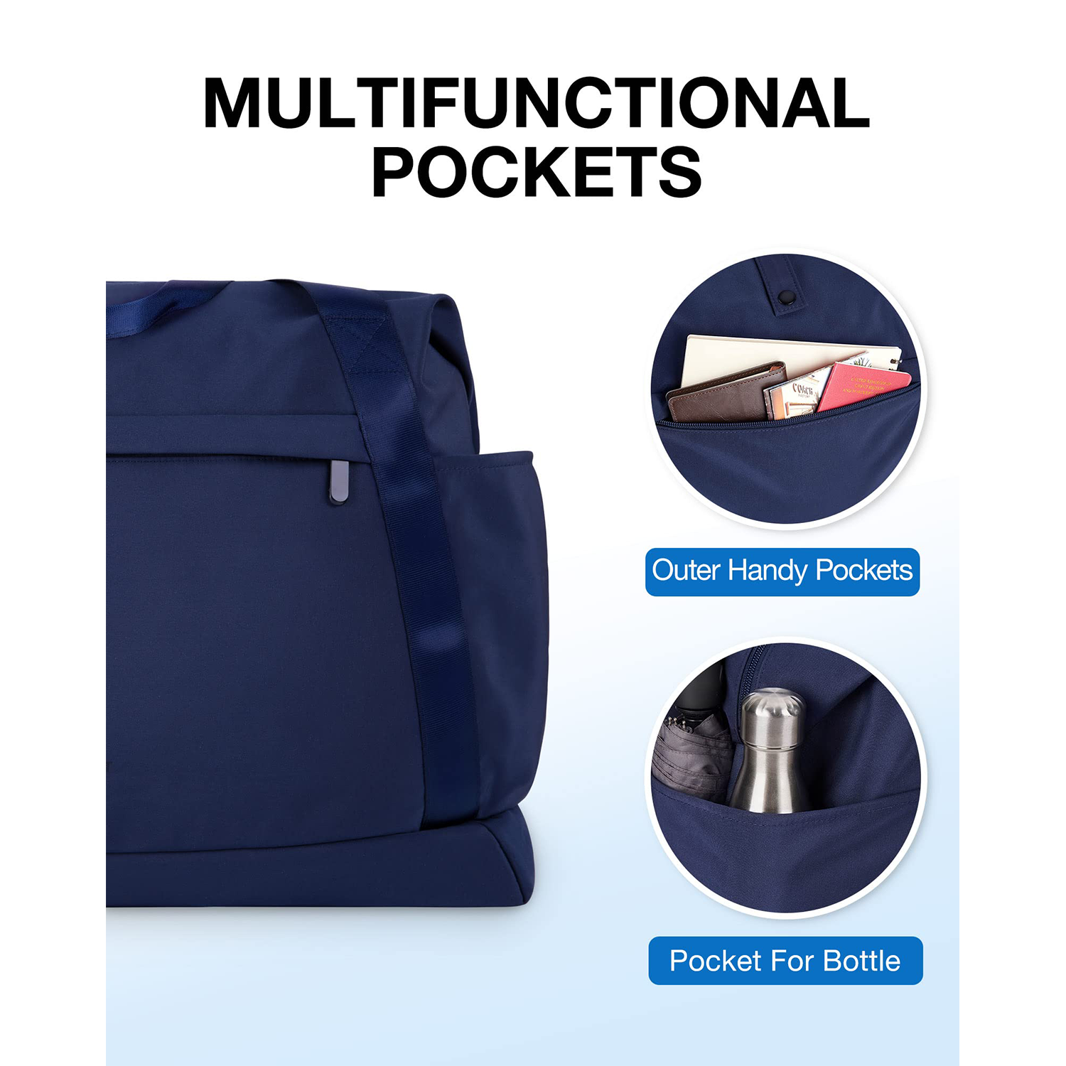 Anti-Wrinkle Overnight Bag For Travel 3
