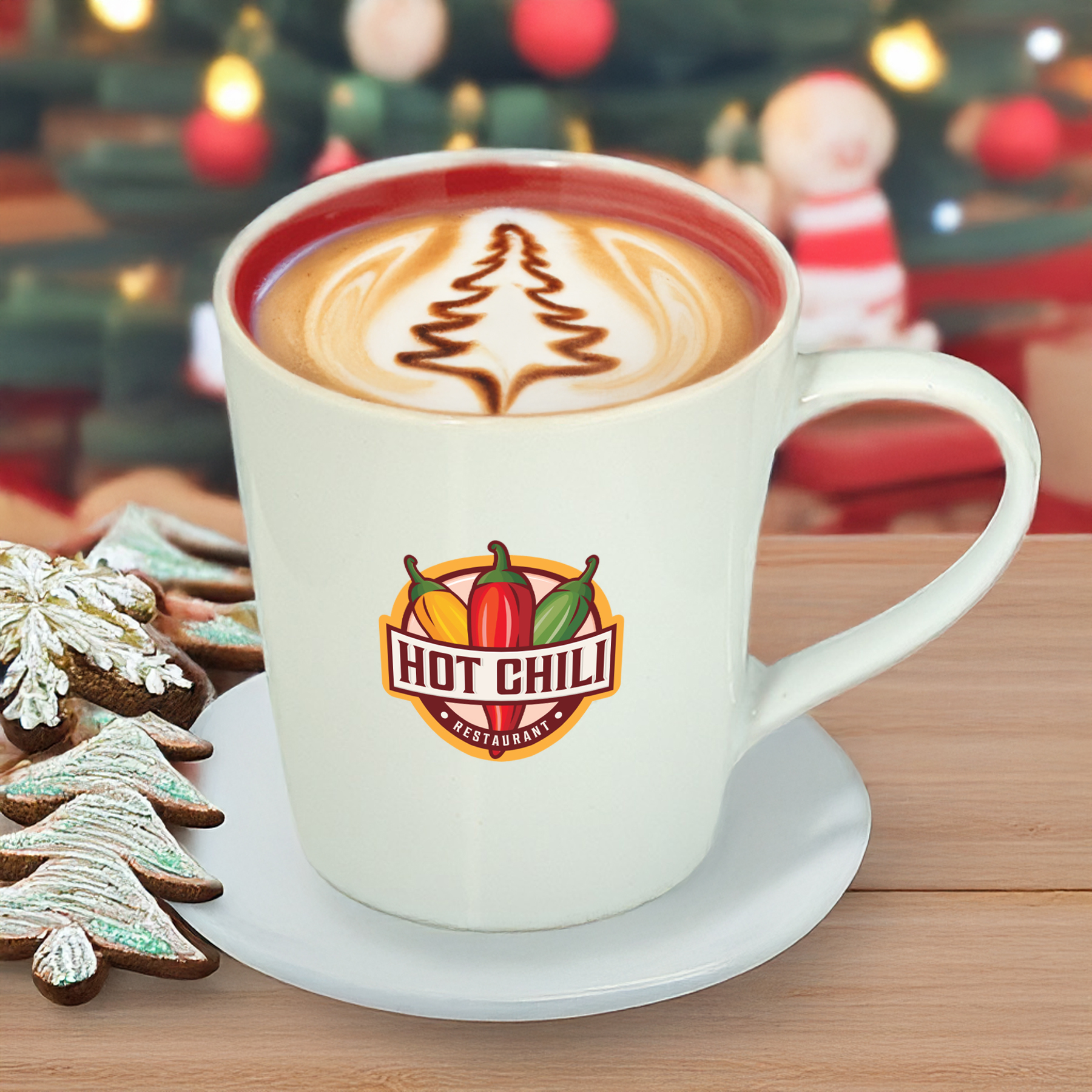 Café Bien 400 Ml. (13.5 Fl. Oz.) Two-Tone Mug 1