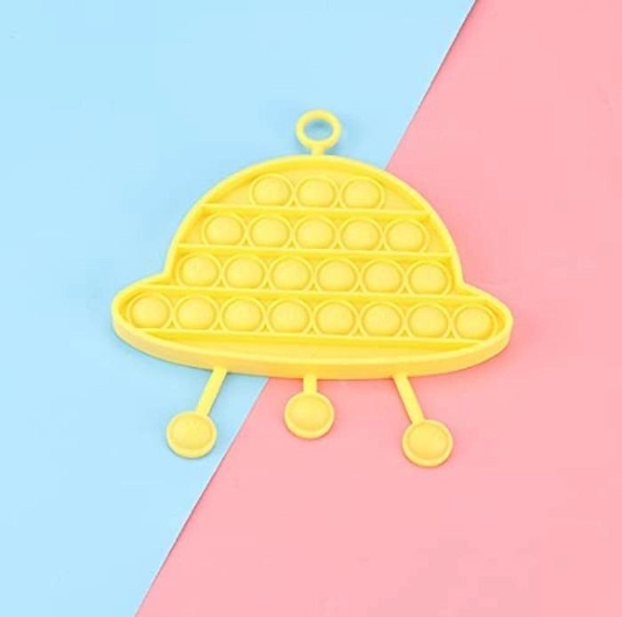 UFO Stress Reliever Silicone Push Pop Bubble Sensory Fidget 6