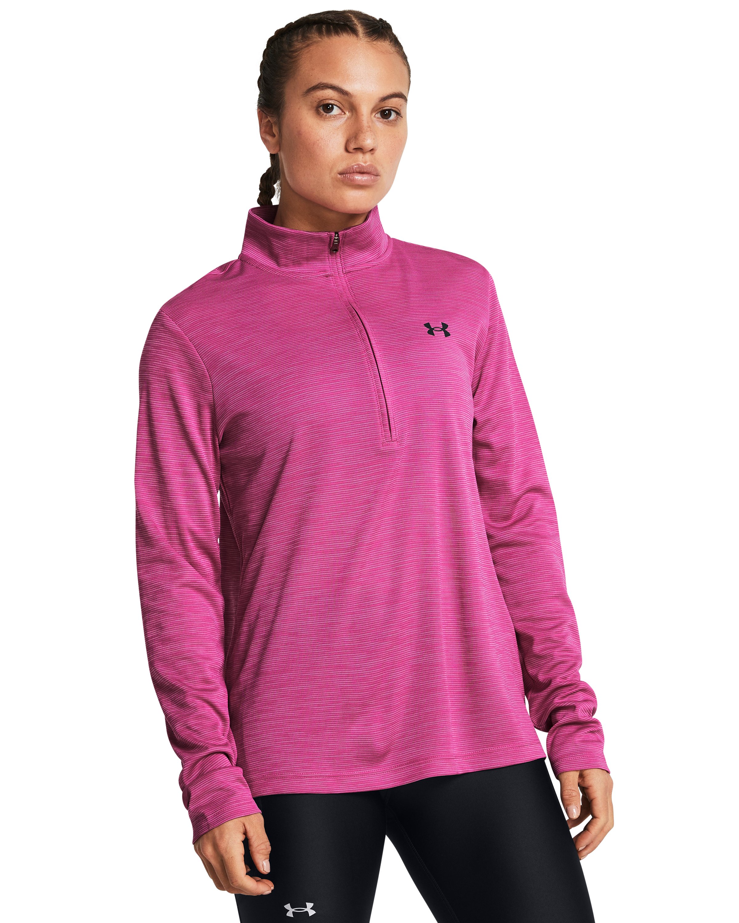 UA Tech Textured Women's  Zip 3