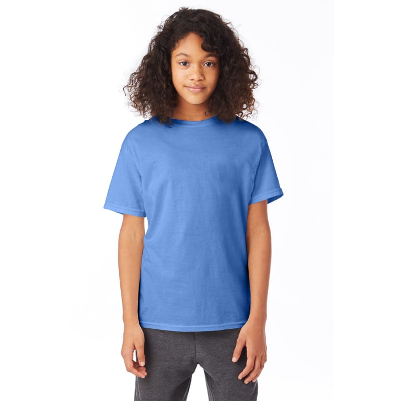 Hanes Youth 5.2 Oz., 50/50 ComfortBlend® EcoSmart® T-Shirt 255