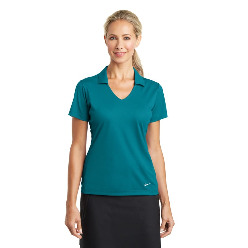 Nike Women's Dri-FIT Vertical Mesh Polo. 29