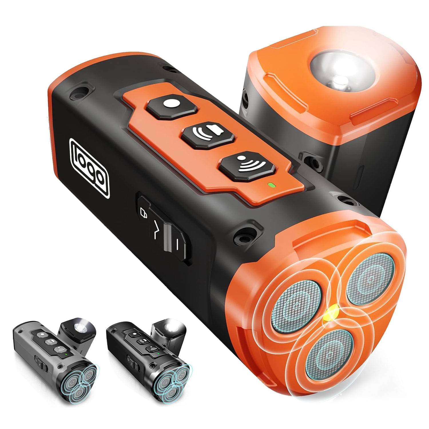 Ultrasonic Dog Trainer - Bark Control with LED Light 6