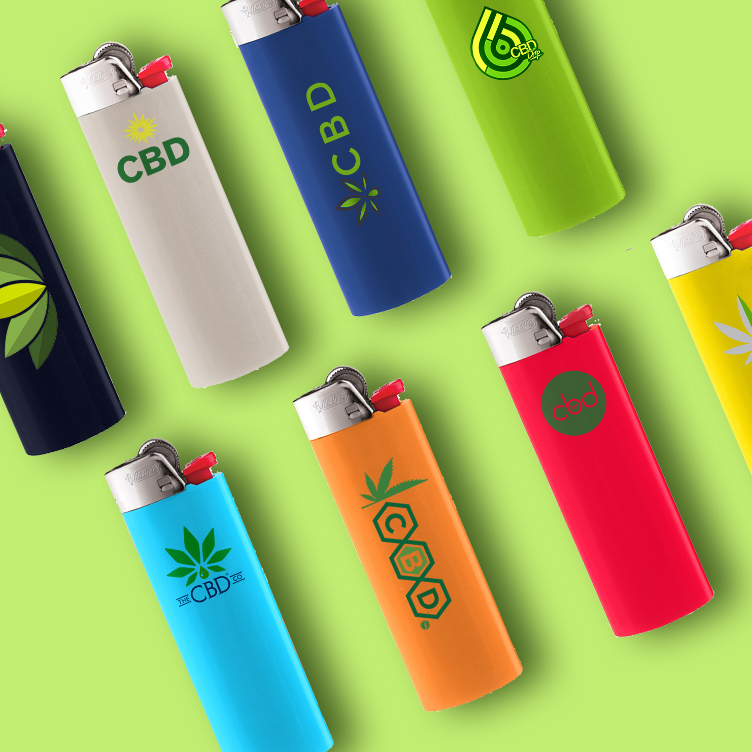 Custom BIC Lighter 12