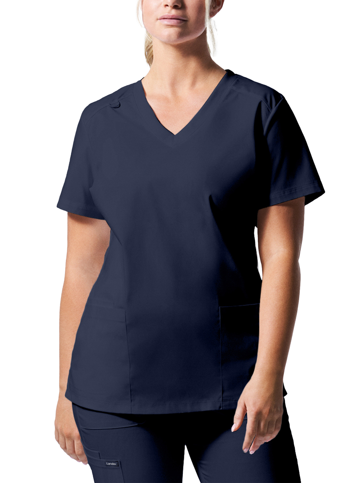 Landau - ProFlex - Women's Three-Pocket V-Neck Top 12