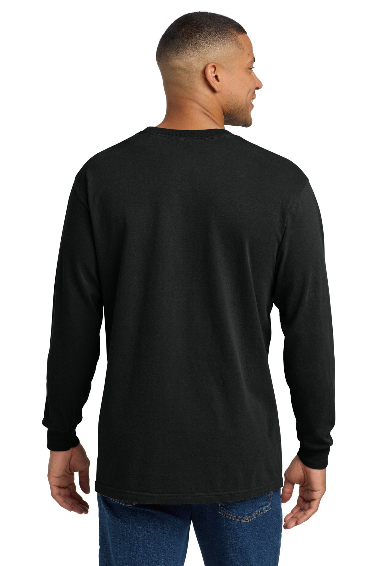 COMFORT COLORS Heavyweight Ring Spun Long Sleeve Pocket Tee. 4410 90