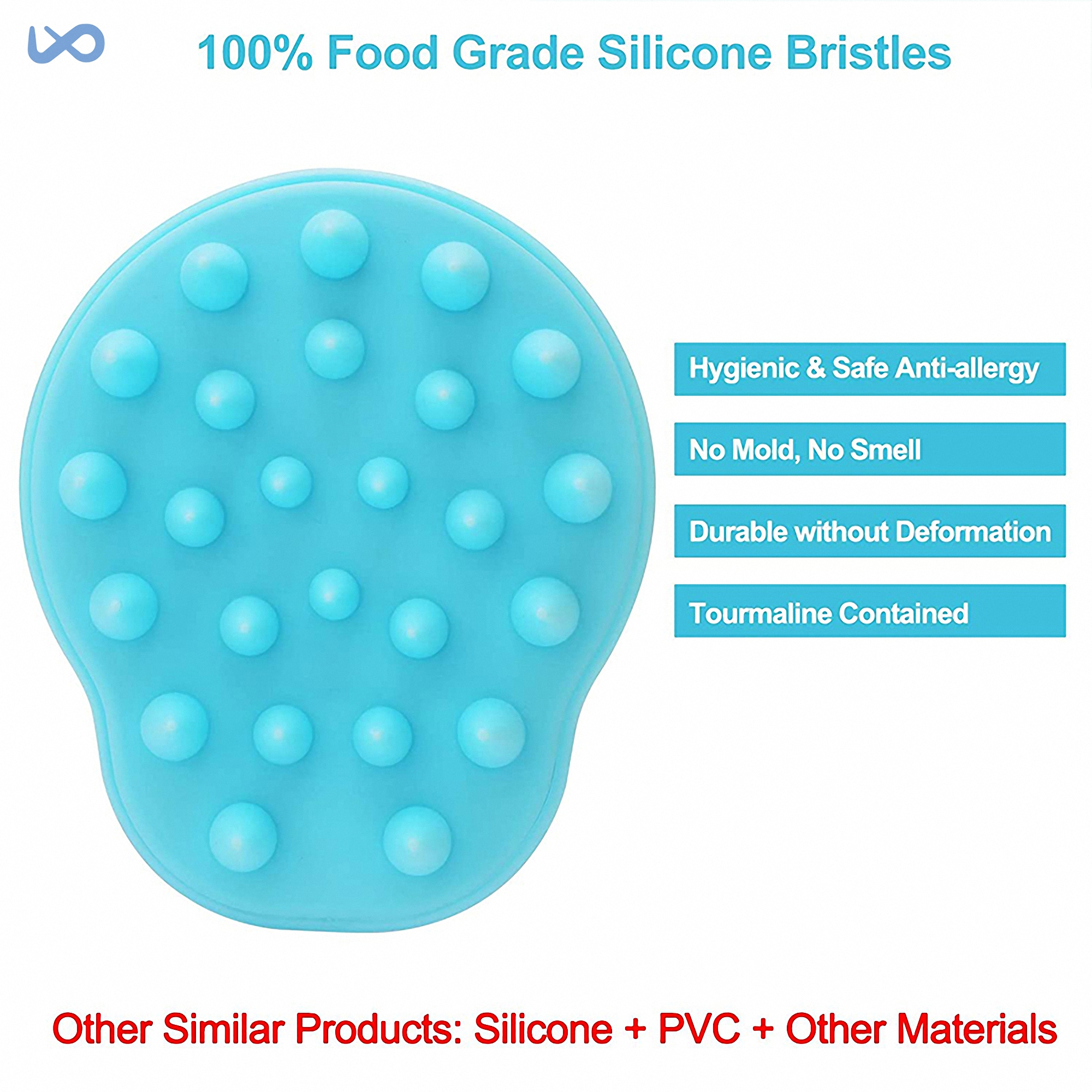 Silicone Scalp Massager Brush 1